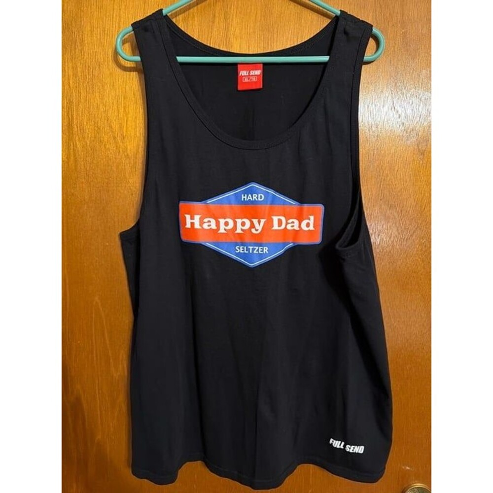 Full Send Happy Dad Tank Top